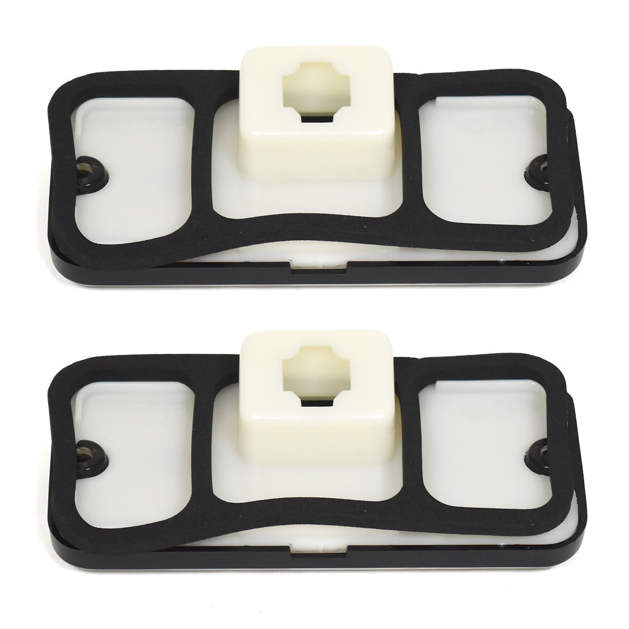 eClassics 1968-1972 Chevrolet C10 Pickup Truck Side Marker Lens With Trim Clear PAIR