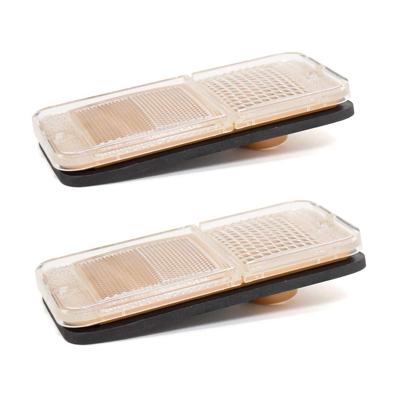 eClassics 1968-1972 Chevrolet K30 Pickup Truck Side Marker Lens Clear Without Trim PAIR