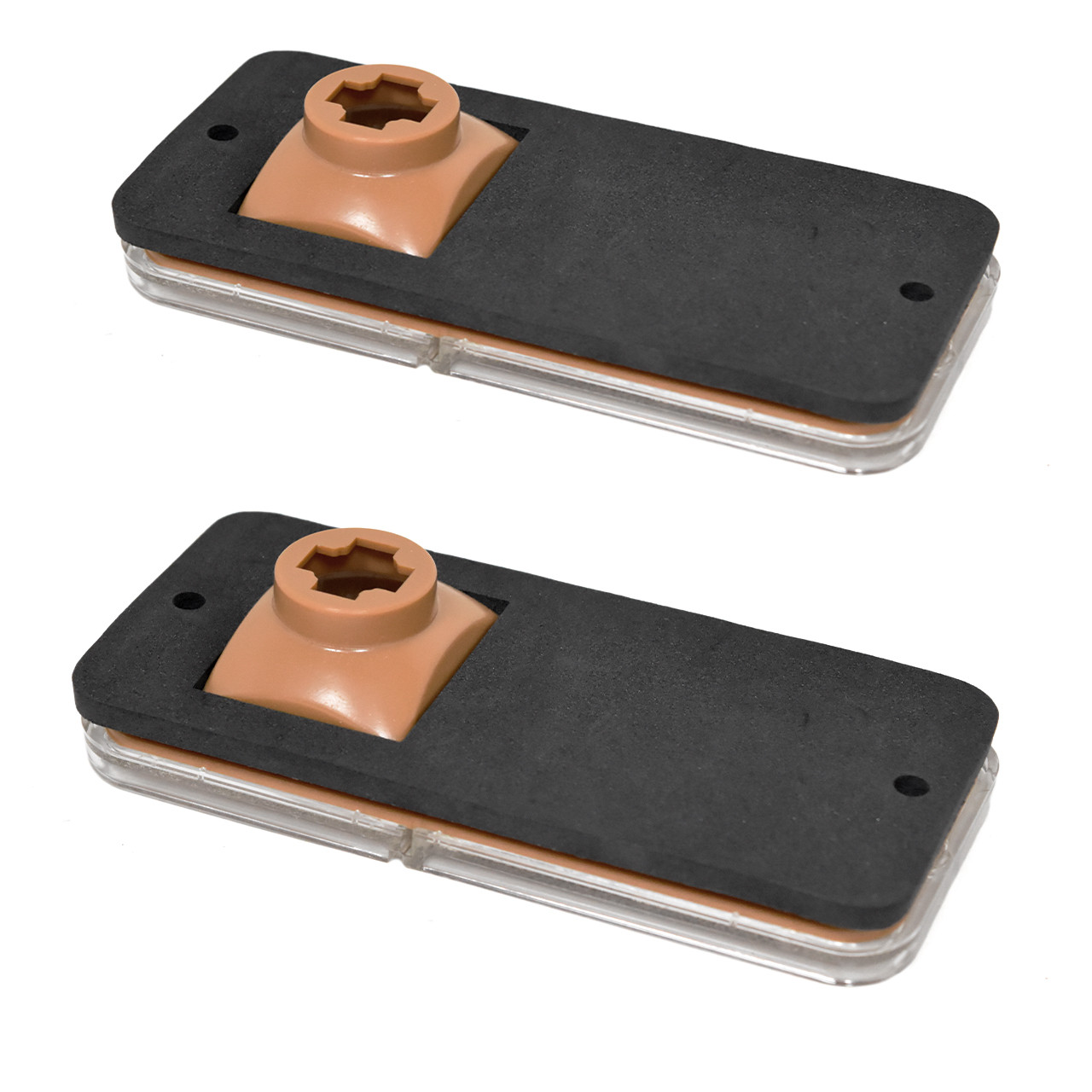 eClassics 1968-1972 GMC C15/C1500 Pickup Truck Side Marker Lens Clear Without Trim PAIR