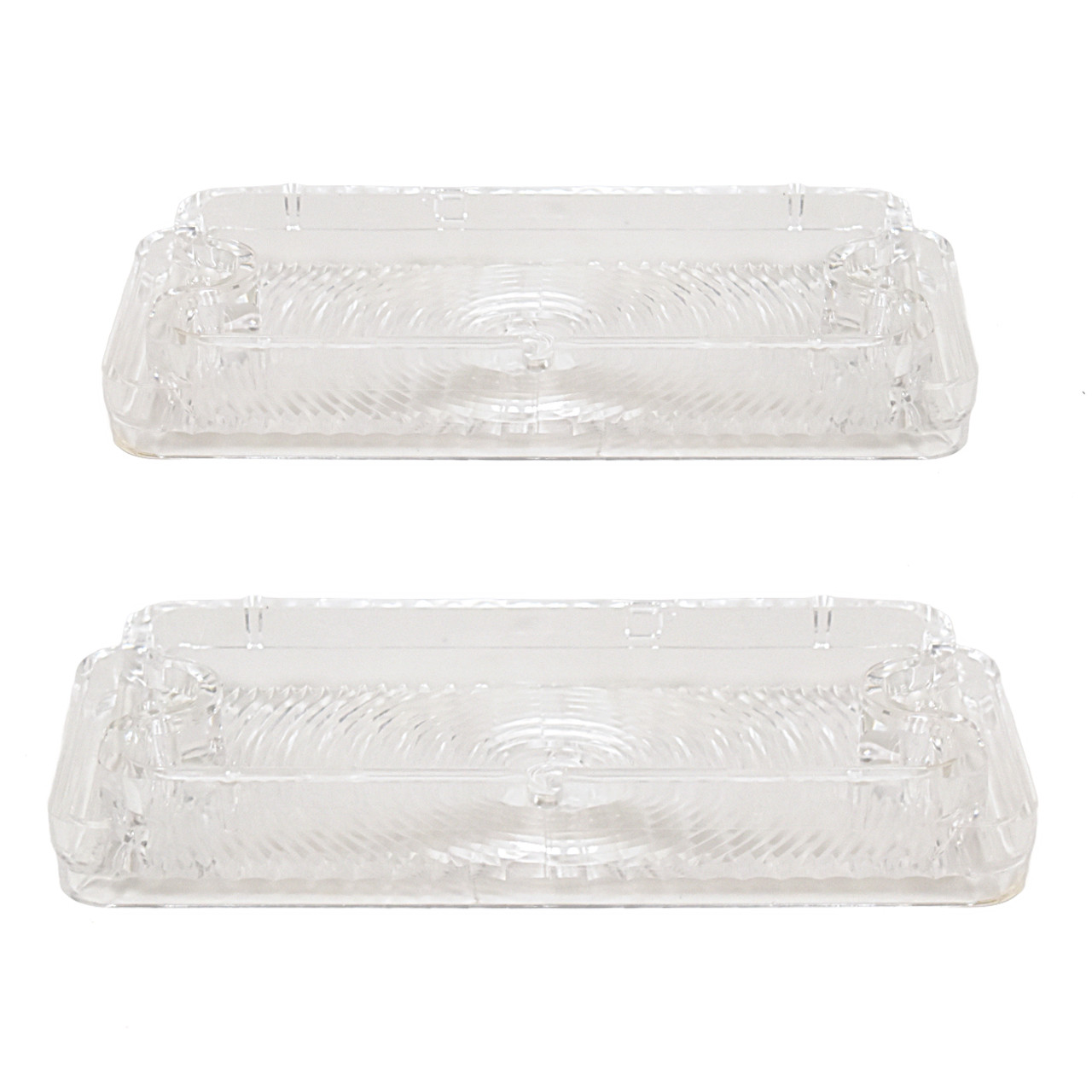 eClassics 1967-1968 Chevrolet K10 Suburban Parking Light Lens Clear Pair