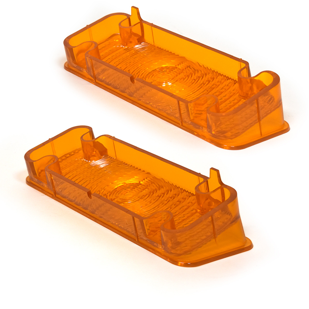 eClassics 1971-1972 Chevrolet Blazer Parking Light Lens Amber Pair
