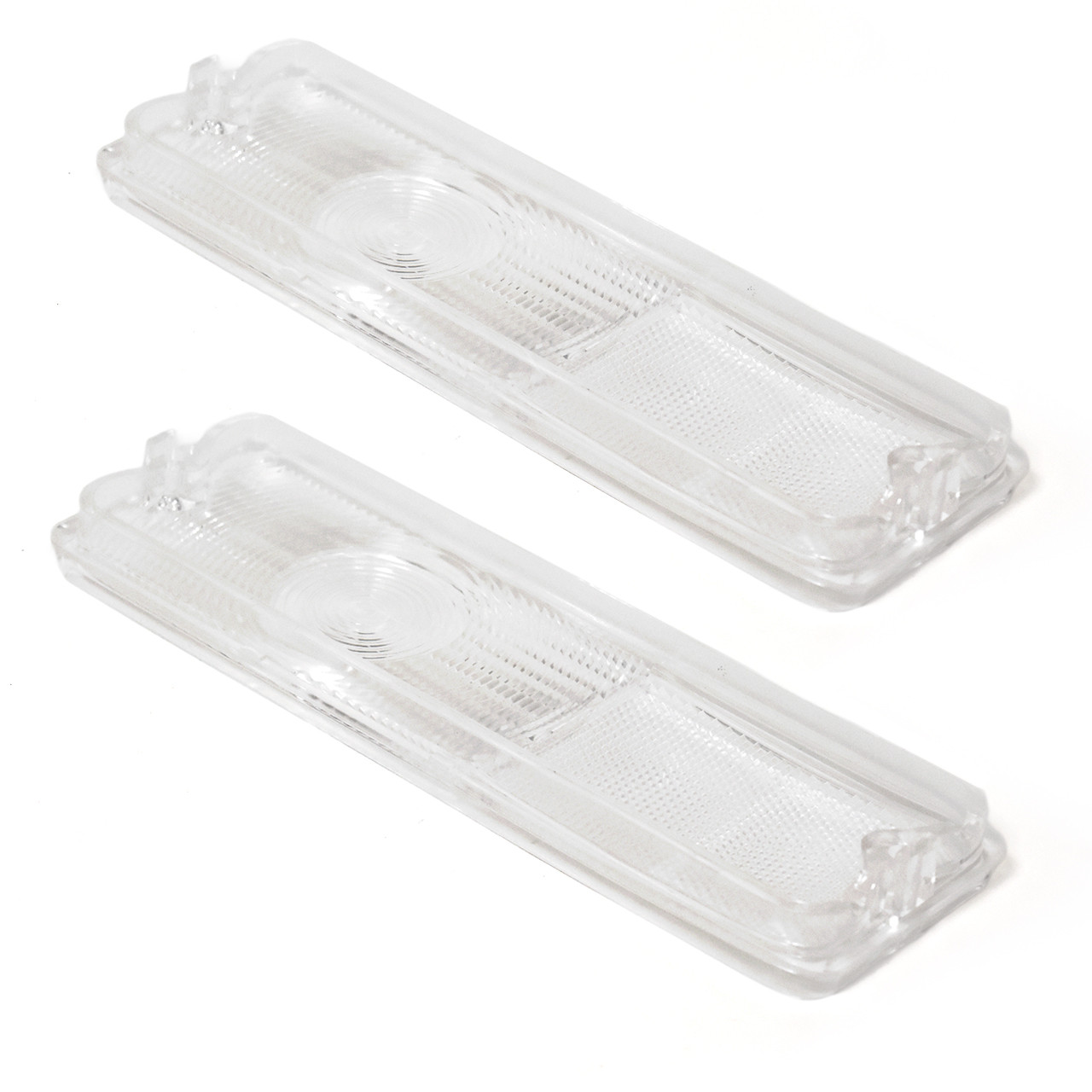 eClassics 1967-1972 Chevrolet K10 Pickup Truck Tail Light Lens Fleetside Clear Pair