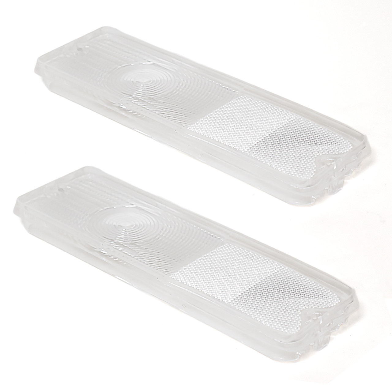eClassics 1967-1972 GMC C25/C2500 Pickup Truck Tail Light Lens Fleetside Clear Pair