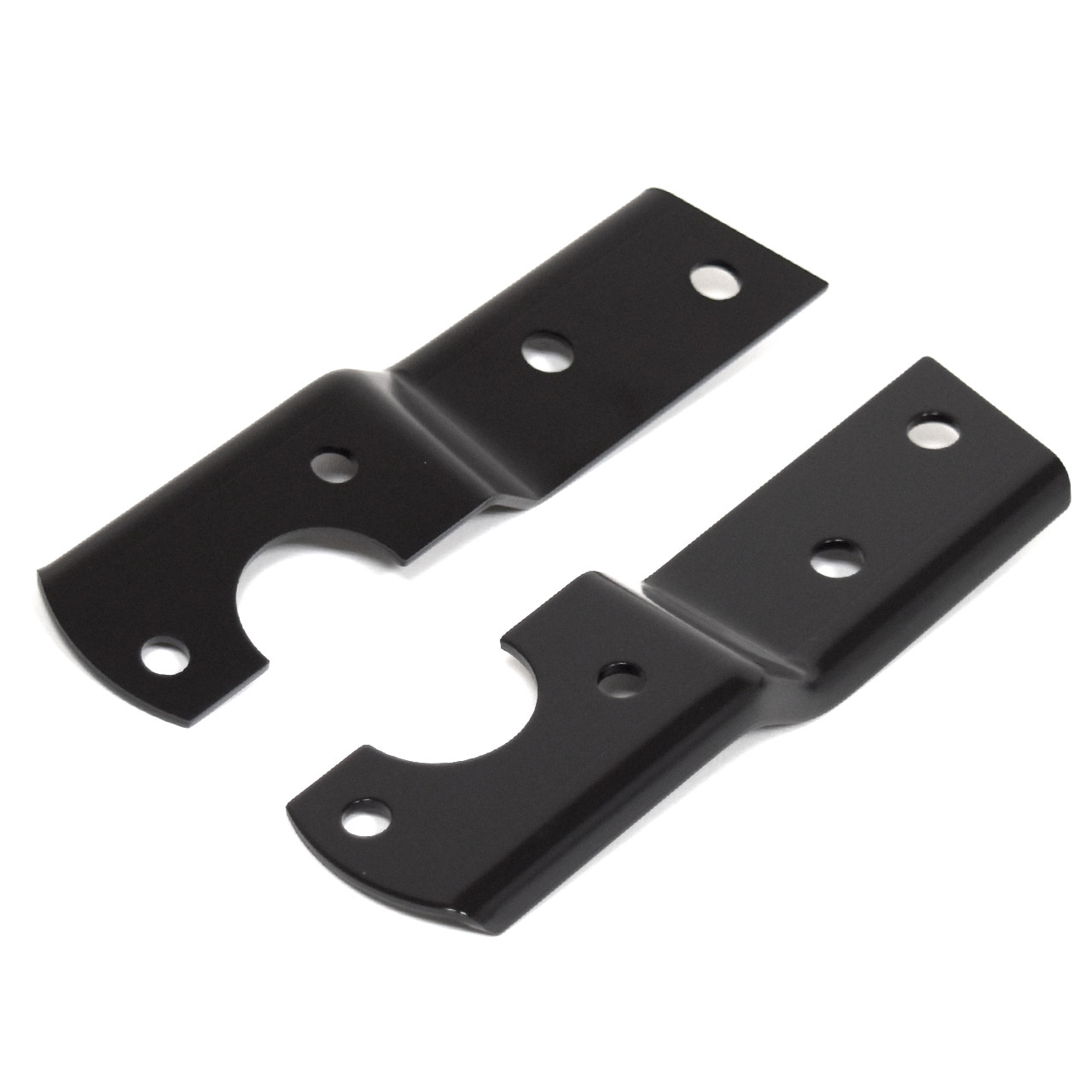 eClassics 1960-1965 GMC 2500 Series Pickup Truck Tail Light Bracket Stepside Black PAIR