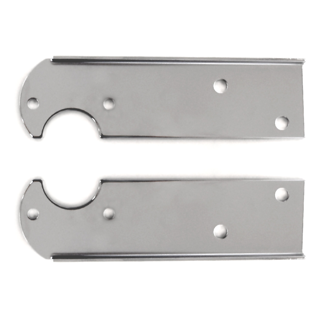 eClassics 1967-1974 GMC C15/C1500 Suburban Tail Light Bracket Stepside Chrome PAIR