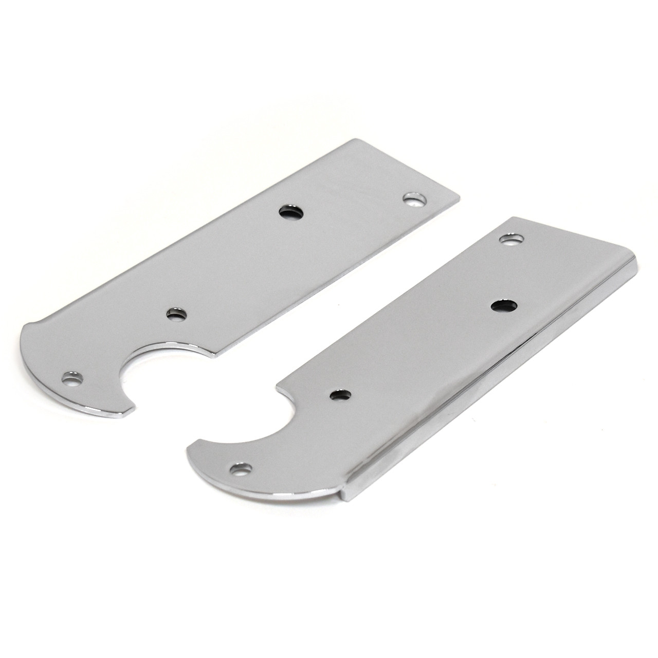 eClassics 1975-1976 GMC C25 Suburban Tail Light Bracket Stepside Chrome PAIR