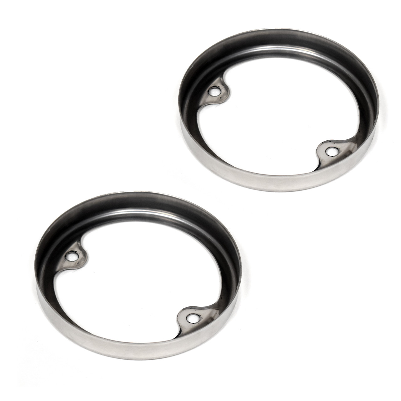 eClassics 1954-1955 Chevrolet Truck, 1954-1955 GMC Truck Tail Light Bezel Stepside Stainless PAIR