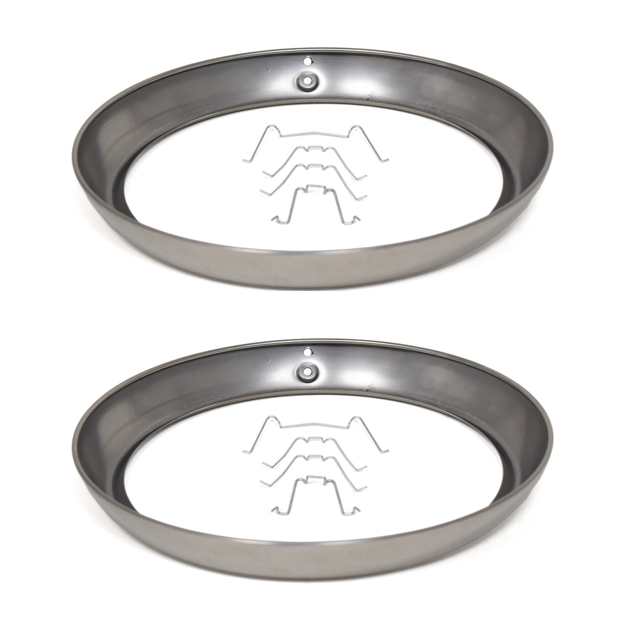 eClassics 1950-1952 Chevrolet Bel Air Headlight Bezel Stainless PAIR