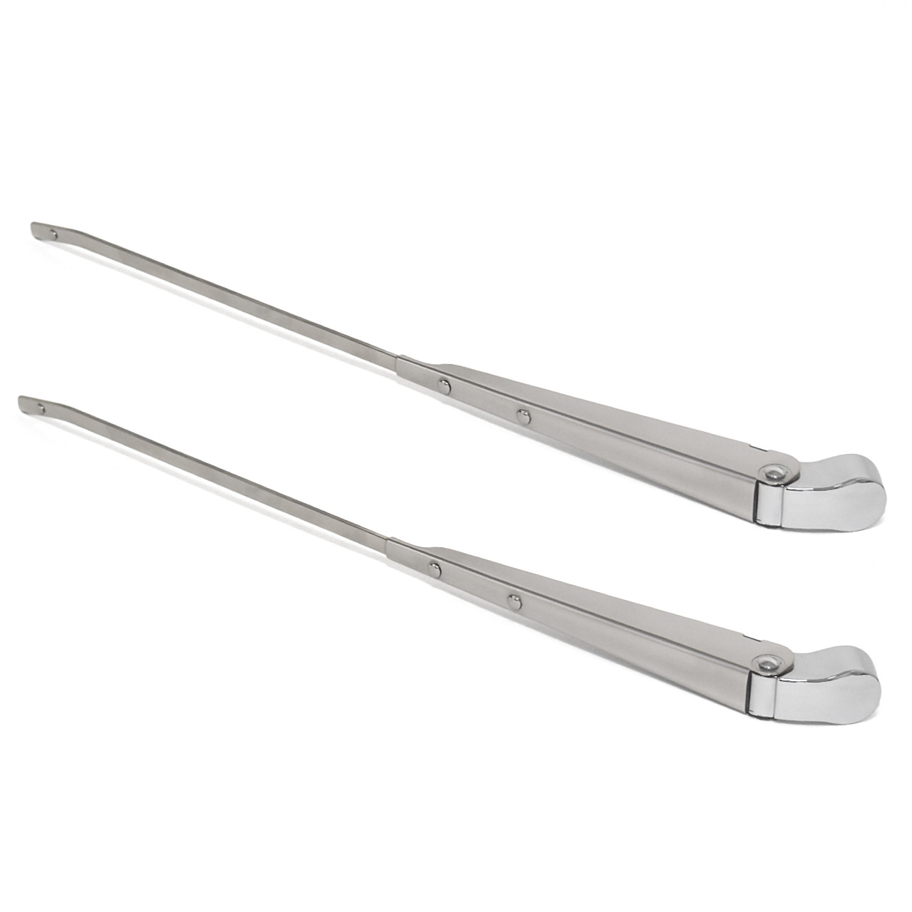 eClassics 1961-1967 Ford Econoline Van Windshield Wiper Arm 15.5 Inch Stainless Pair