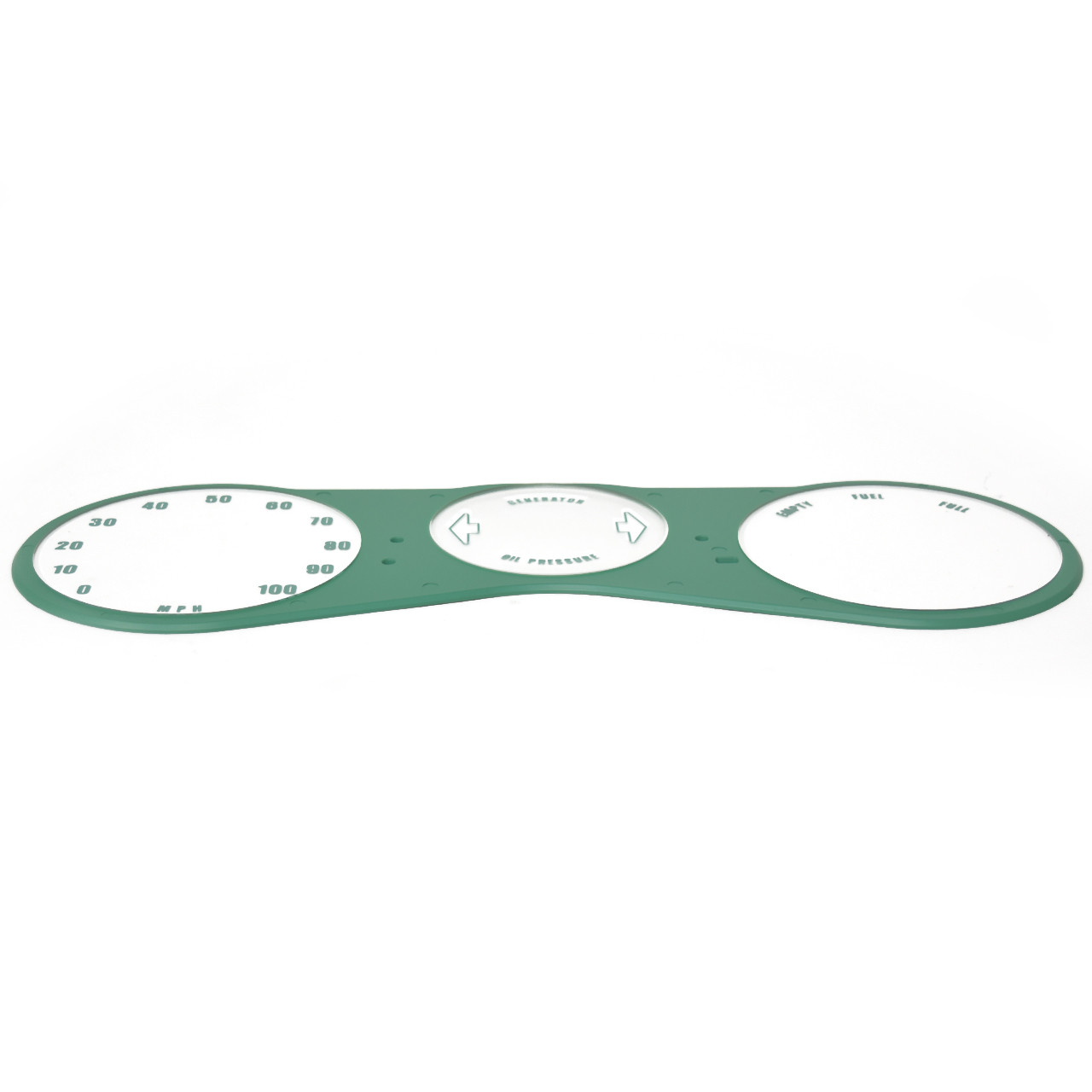 eClassics 1967-1972 GMC C25/C2500 Pickup Truck Instrument Cluster Lens Without Tach And Gauges