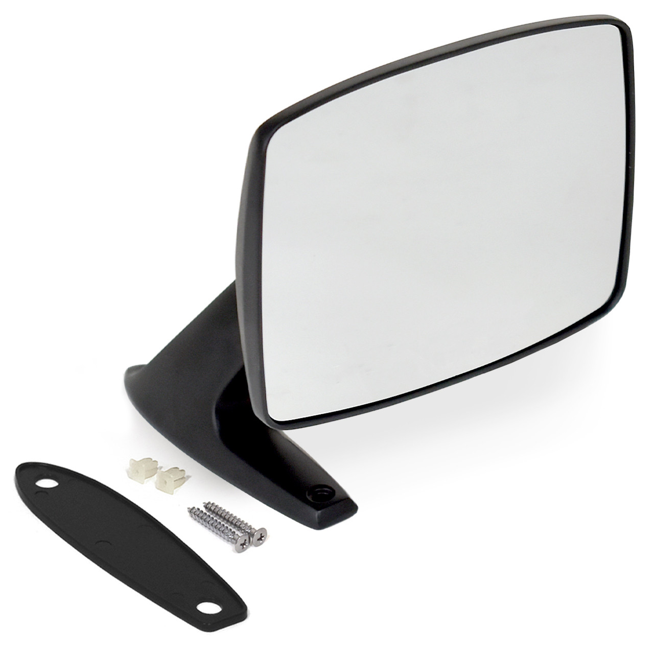 ACP FB-BM007 1980-1989 Ford F-250 Pickup Truck Outside Mirror Black Driver Side