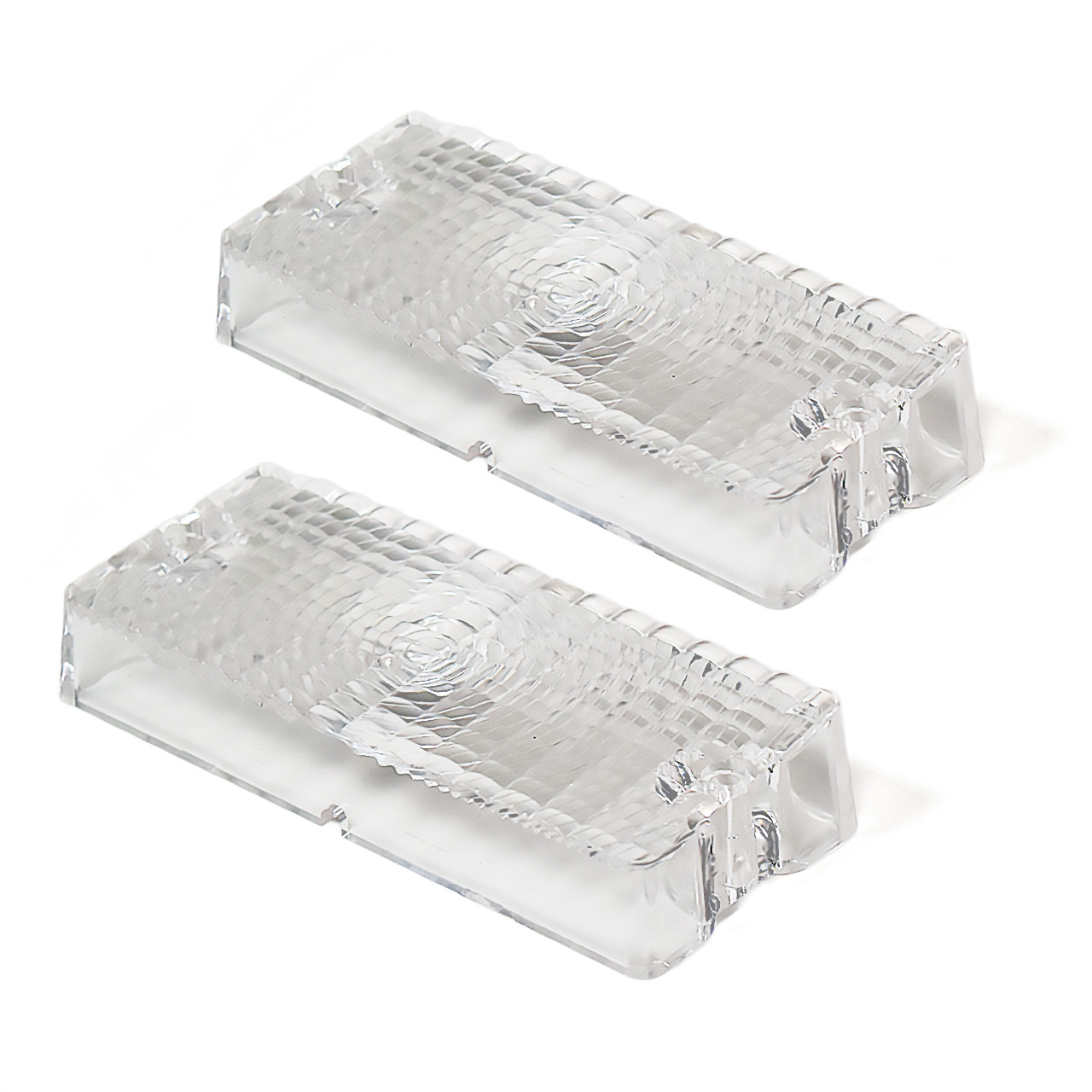 eClassics 1969-1970 Chevrolet K20 Pickup Truck Parking Light Lens Clear Pair