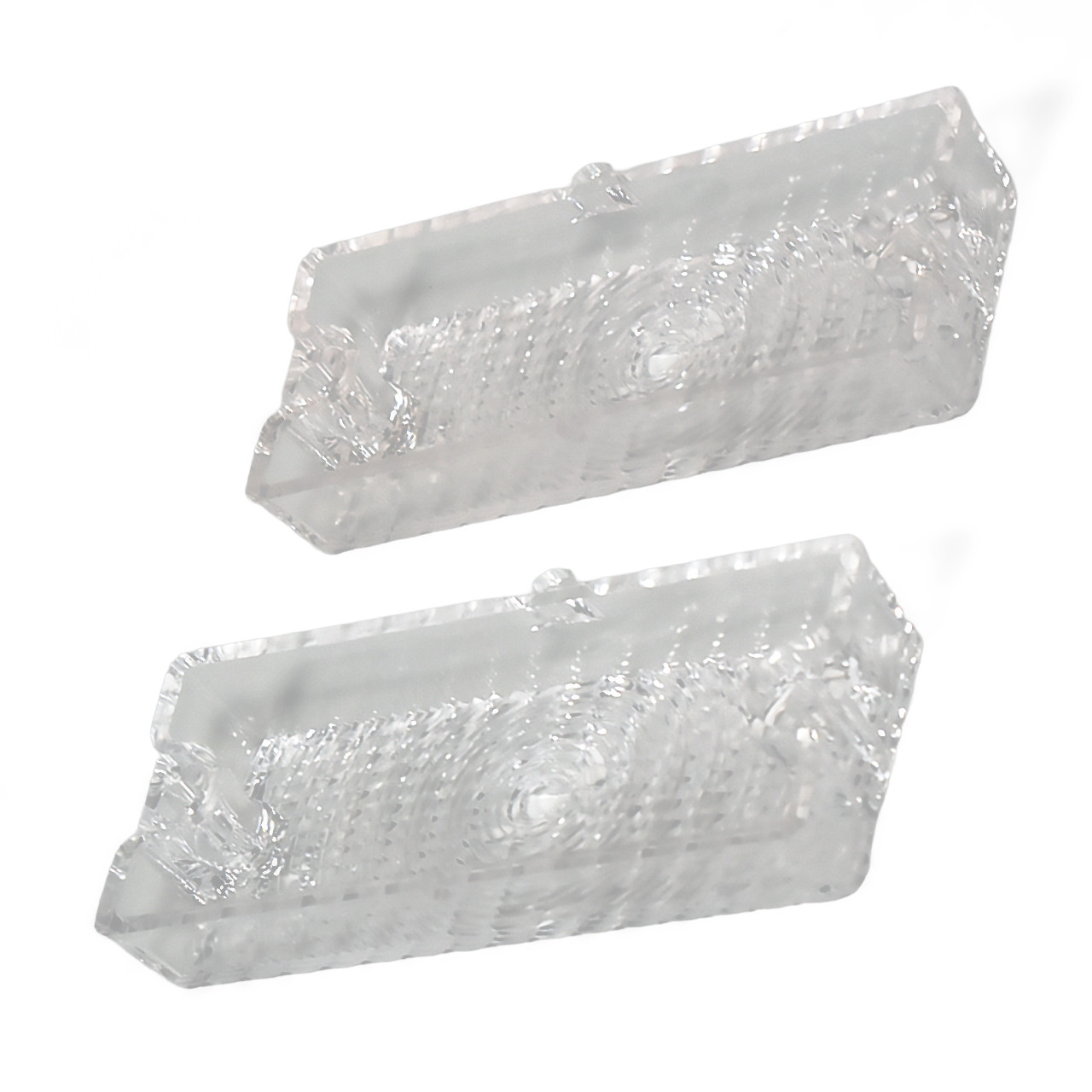 eClassics 1969-1970 Chevrolet K20 Suburban Parking Light Lens Clear Pair
