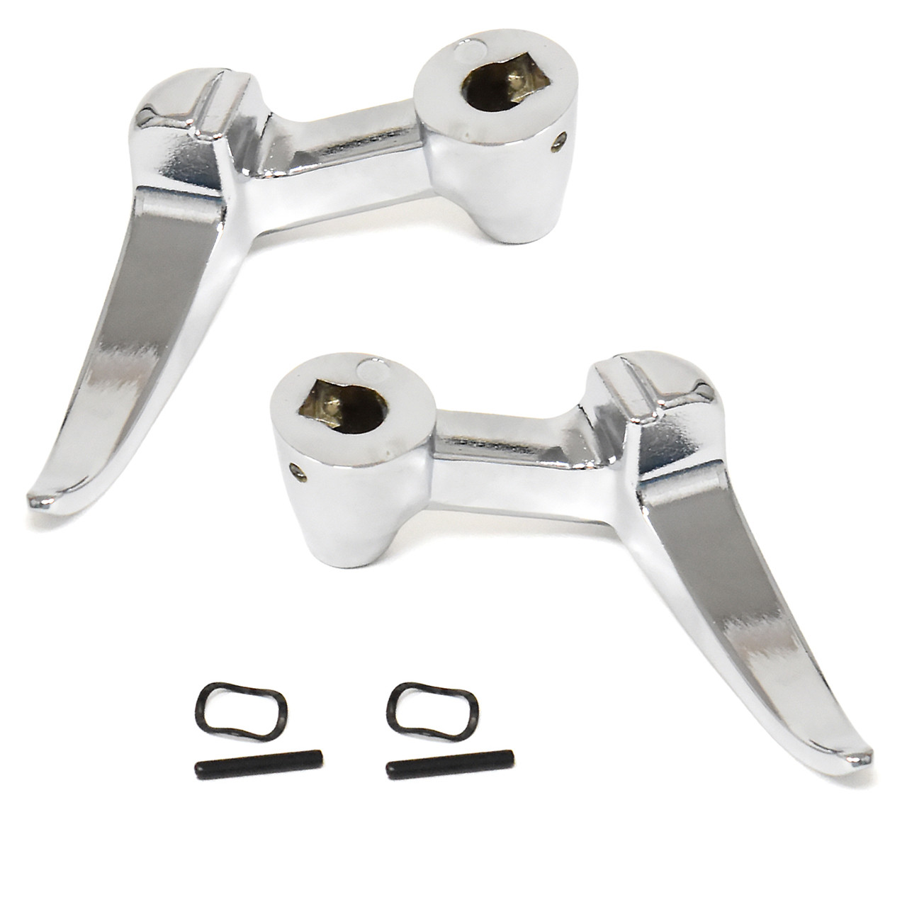 eClassics 1961-1966 Ford F-100 Pickup Truck Vent Window Handle Non-Locking Pair