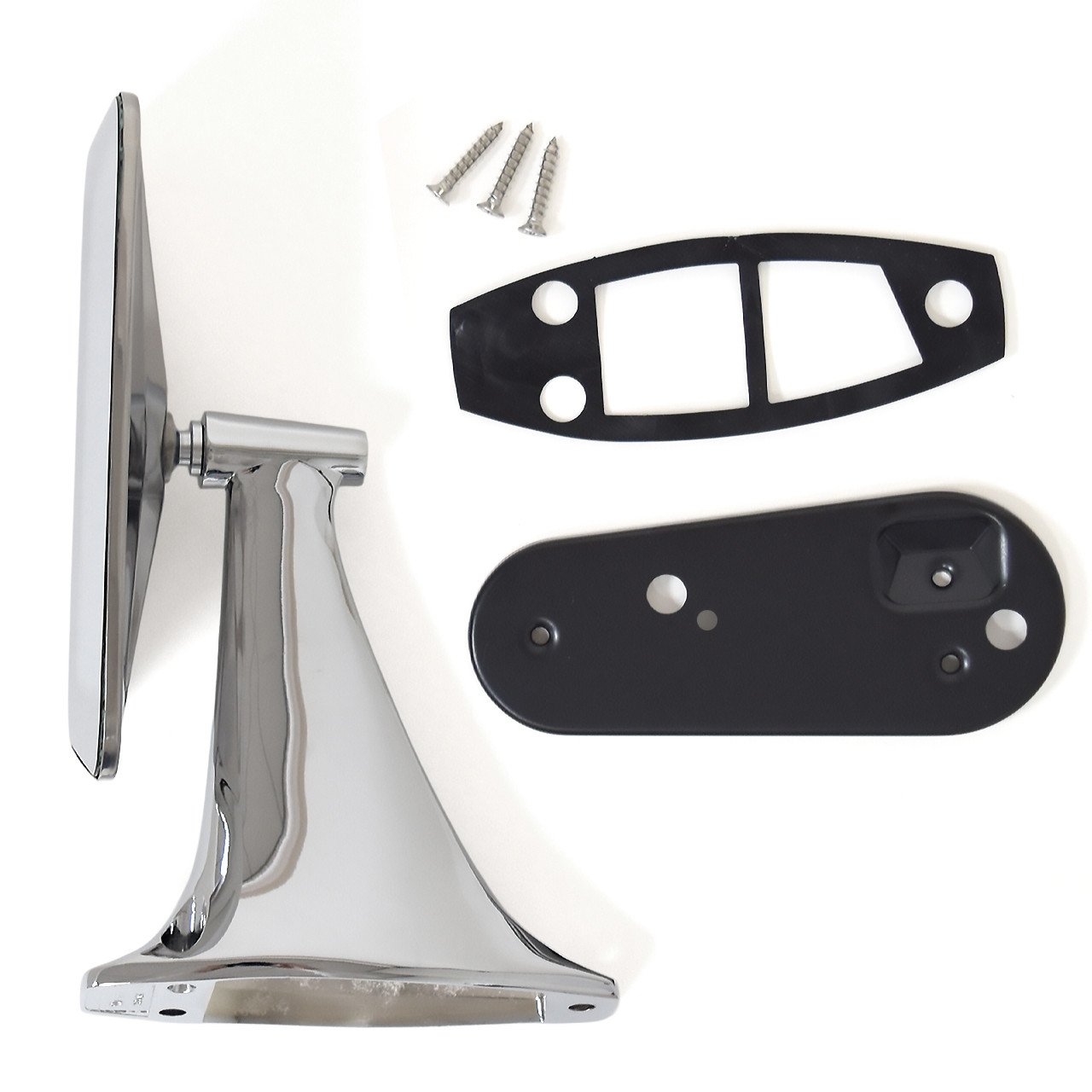 eClassics 1970-1972 GMC C25/C2500 Pickup Truck Outside Mirror Chrome Driver Side