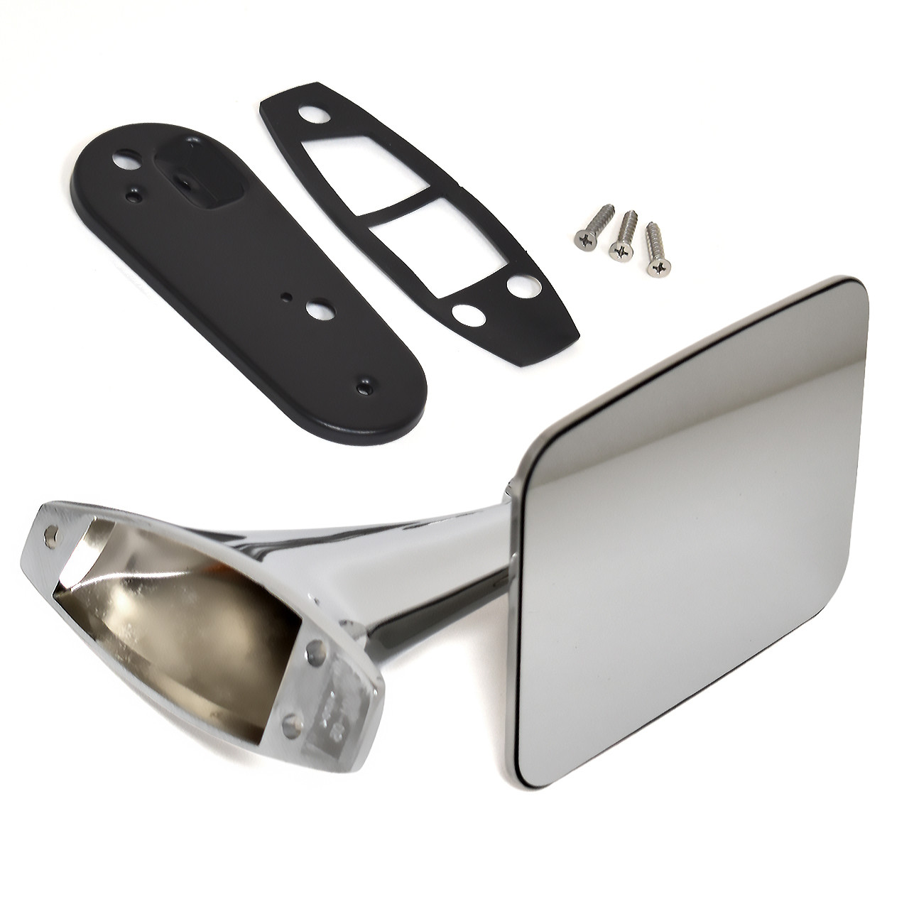 eClassics 1970-1972 Chevrolet K20 Suburban Outside Mirror Chrome Passenger Side
