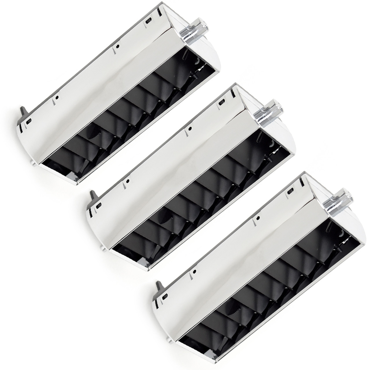 eClassics 1975-1978 GMC C25 Suburban A/C Air Dash Vent Outlet 3-Piece Set