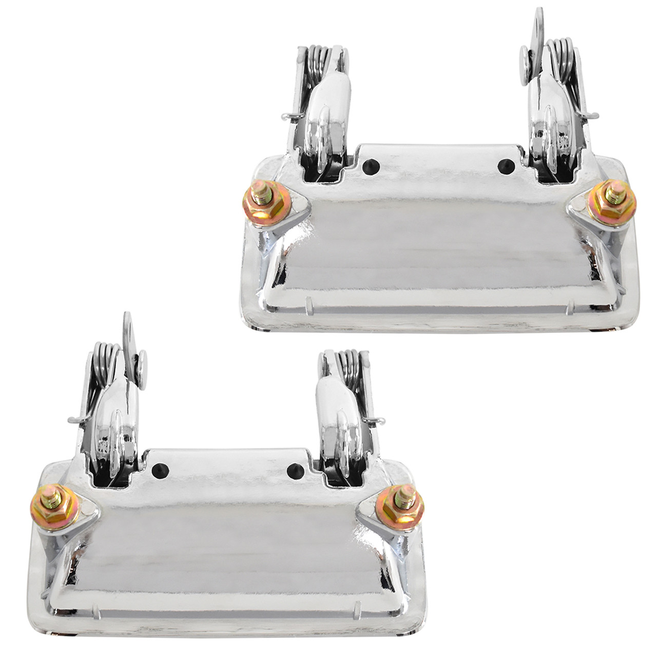 eClassics 1971-1972 Ford Custom Outside Door Handle Chrome Pair