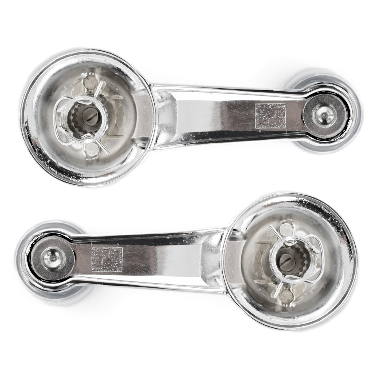 eClassics 1968-1974 GMC C35/C3500 Pickup Truck Window Handle Clear Knob Pair