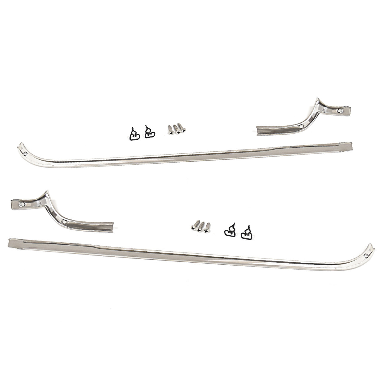 eClassics 1964-1965 Ford Mustang Dash Trim Molding 4-Piece Set