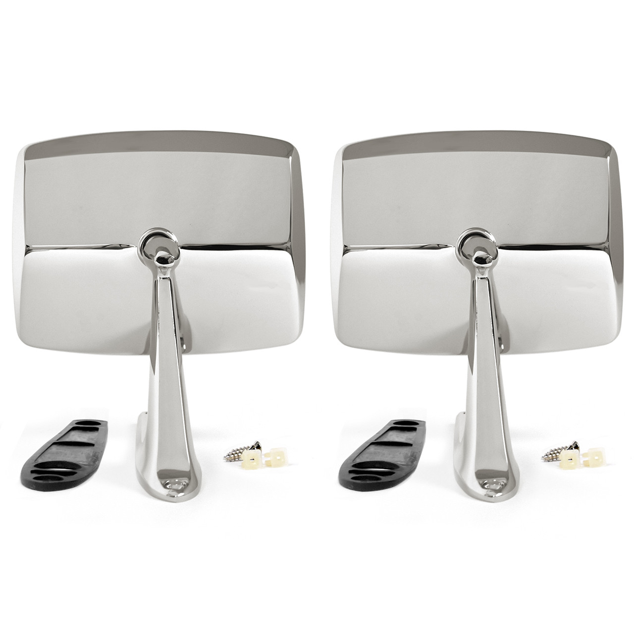eClassics 1974-1975 International Harvester 150 Truck Outside Mirror Chrome Pair
