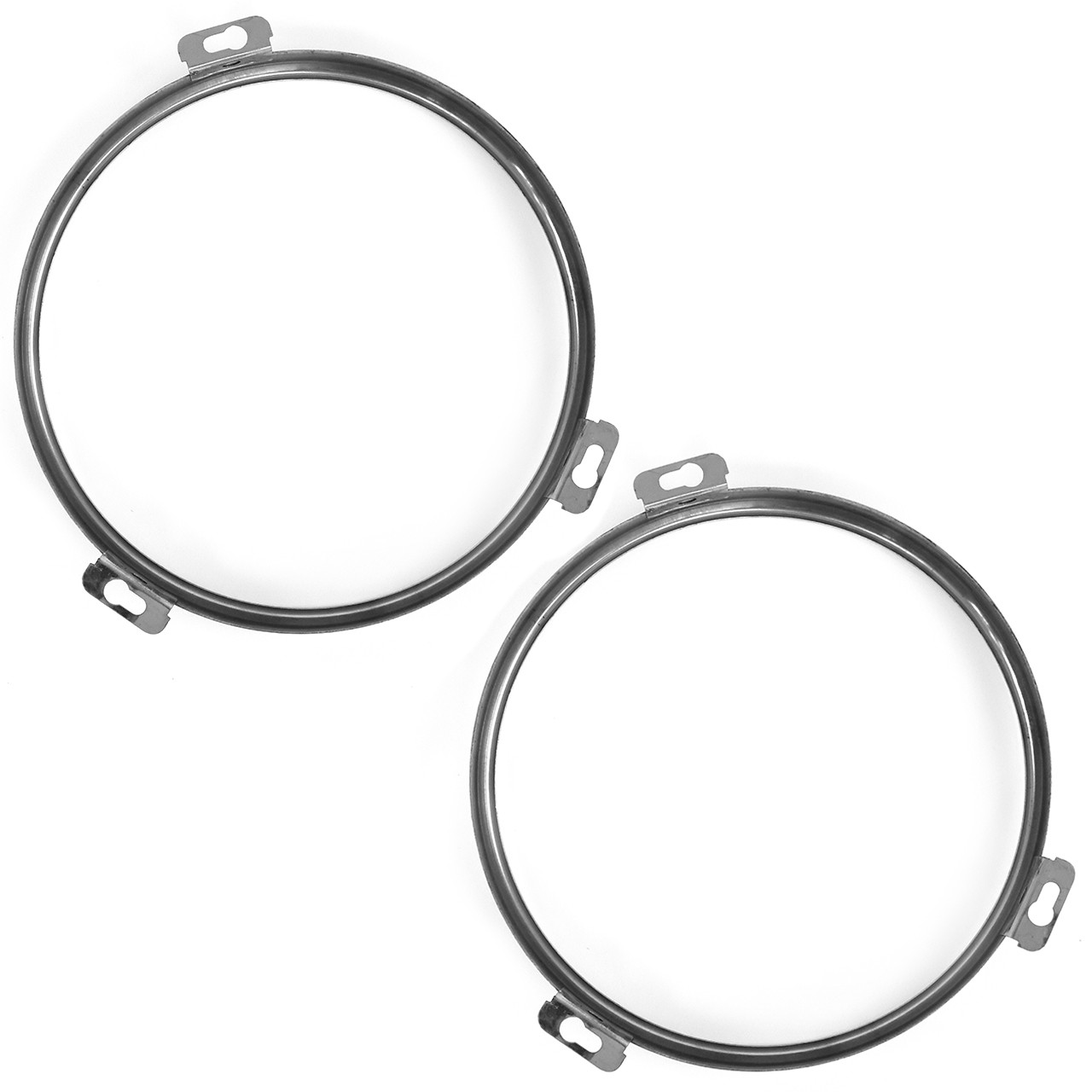 eClassics 1966-1977 Ford Bronco Headlight Retaining Ring Pair