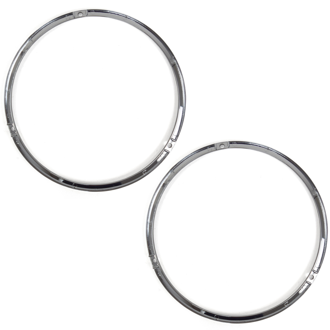 eClassics 1967-1970 Ford Mustang Headlight Door Chrome Pair