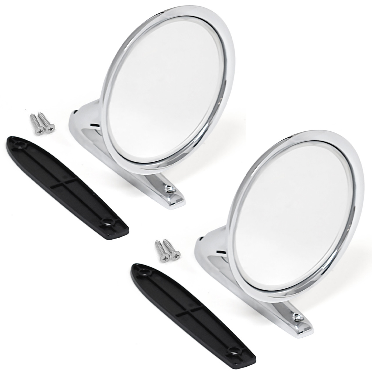 eClassics 1962-1966 Ford Fairlane Outside Mirror Chrome Pair
