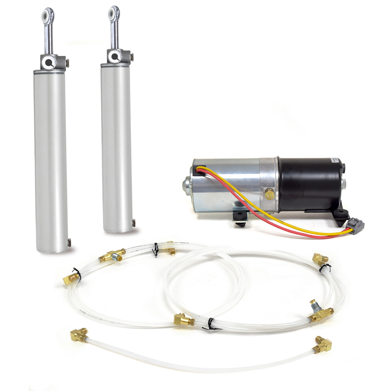 eClassics 2005-2007 Ford Mustang Convertible Top Motor Pump KIT - Cylinders, Hoses