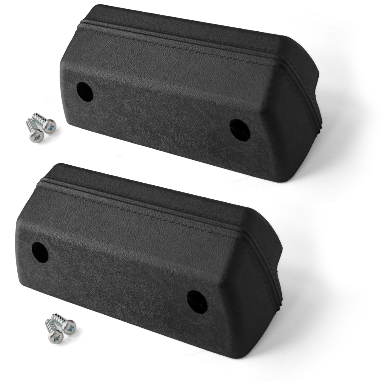 eClassics 1971-1976 International Harvester Scout II Arm Rest Pads Vinyl/Foam Black Pair