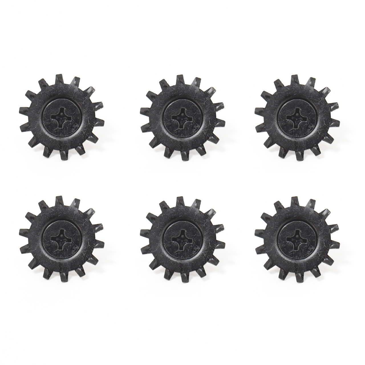 eClassics 1976-1980 International Harvester Scout II Terra Door Latch Screw With Locking Star Washer 6 Piece Set