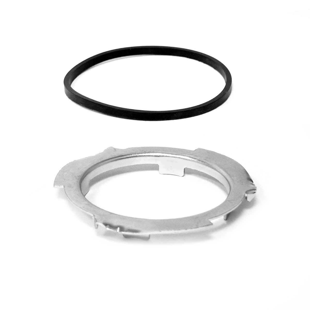 ACP FM-EF0005SS 1969-1974 Ford E-200 Econoline Van Stainless Fuel Sending Unit Lock Ring And Gasket For 2-7/8" Opening