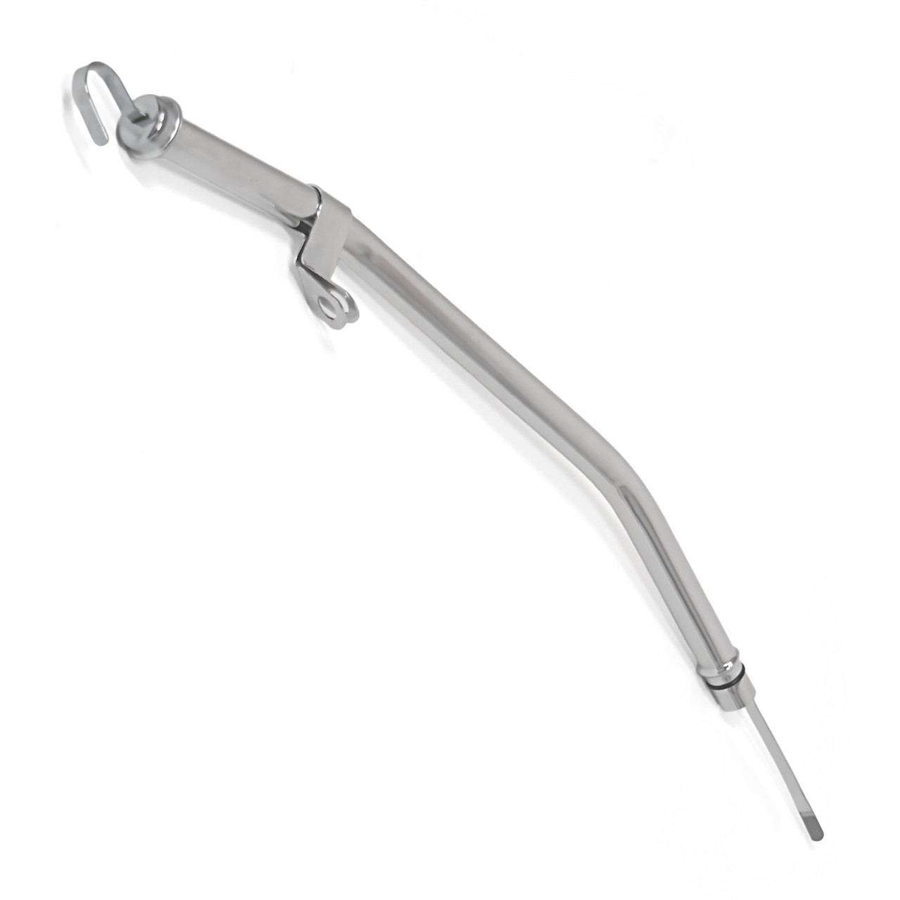 eClassics 1966-1996 Ford Bronco C6 Transmission Dipstick Chrome Tube and Bracket