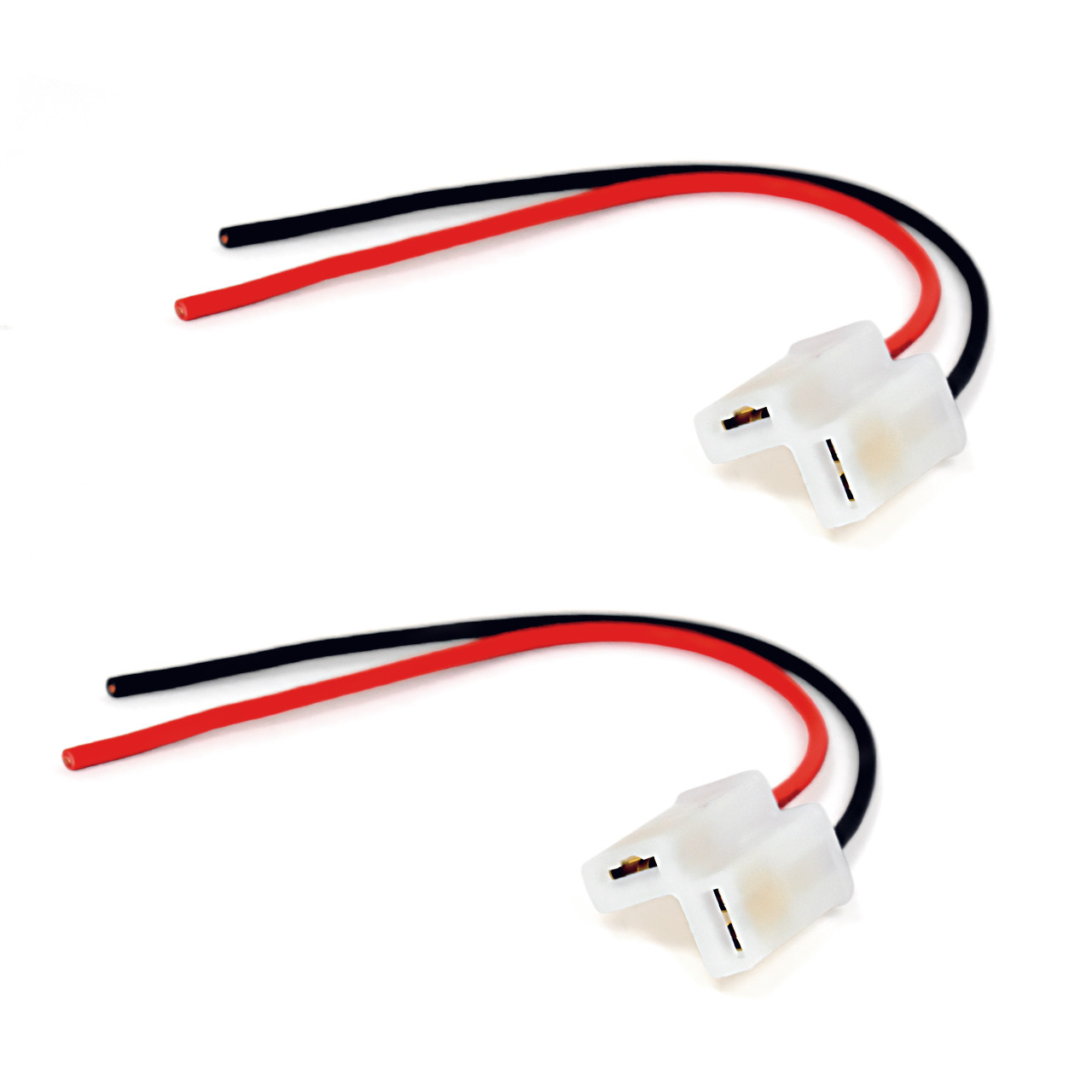 eClassics 1956-1996 Ford F-250 Truck Turn Signal or Emergency Flasher Light Pigtail Wiring Harness Pair
