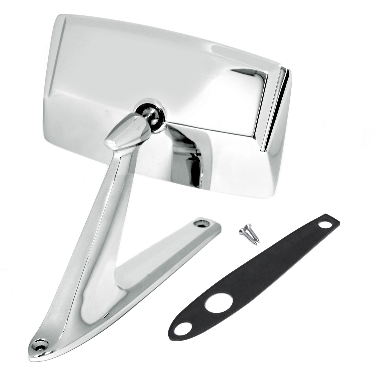 eClassics 1971-1973 Mercury Cougar Outside Mirror Chrome Driver or