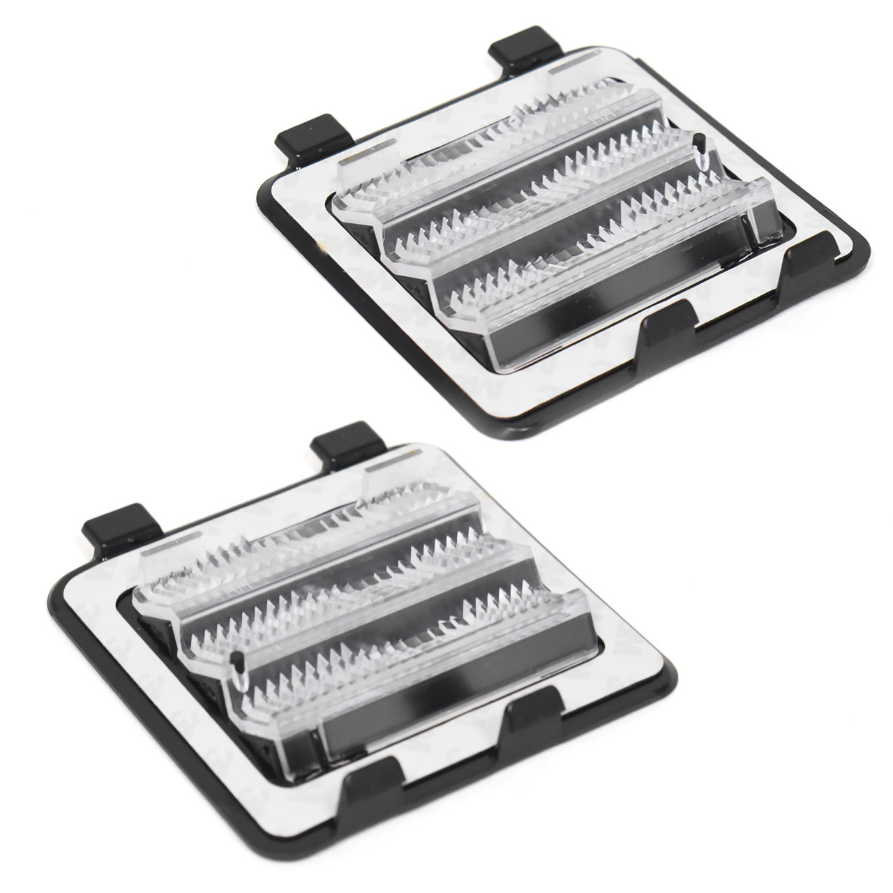 eClassics 1984-1996 Chevrolet Corvette Rear Courtesy Light Bezel And Lens Pair