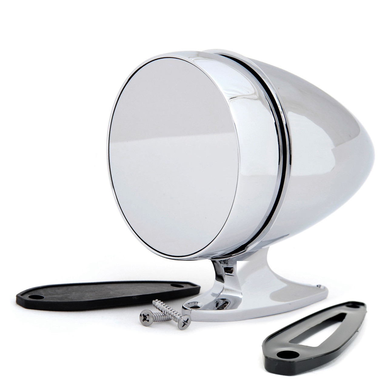 ACP FM-BM007A 1965-1968 Ford Mustang Outside Bullet Mirror Driver Side Short Base