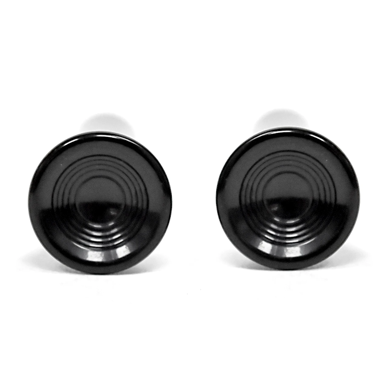eClassics 1970-1990 Chevrolet Camaro Door Lock Knob Black Pair