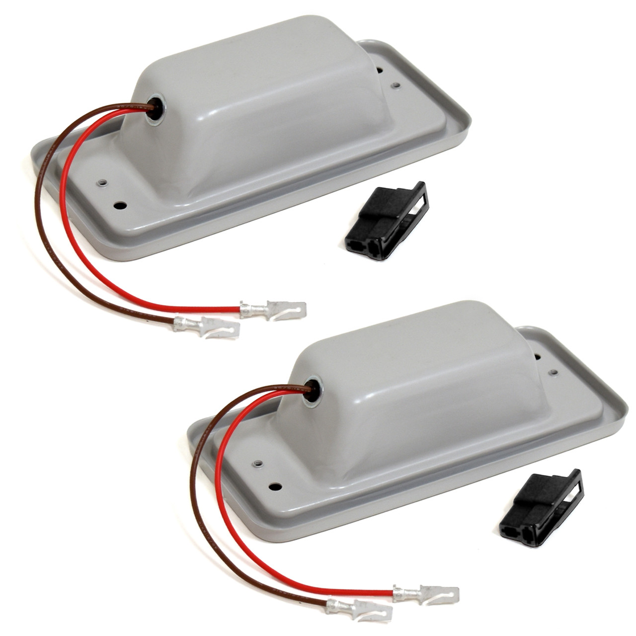 eClassics 1969-1971 International Harvester Scout 800 Turn Signal Parking Light Assembly Primer Pair