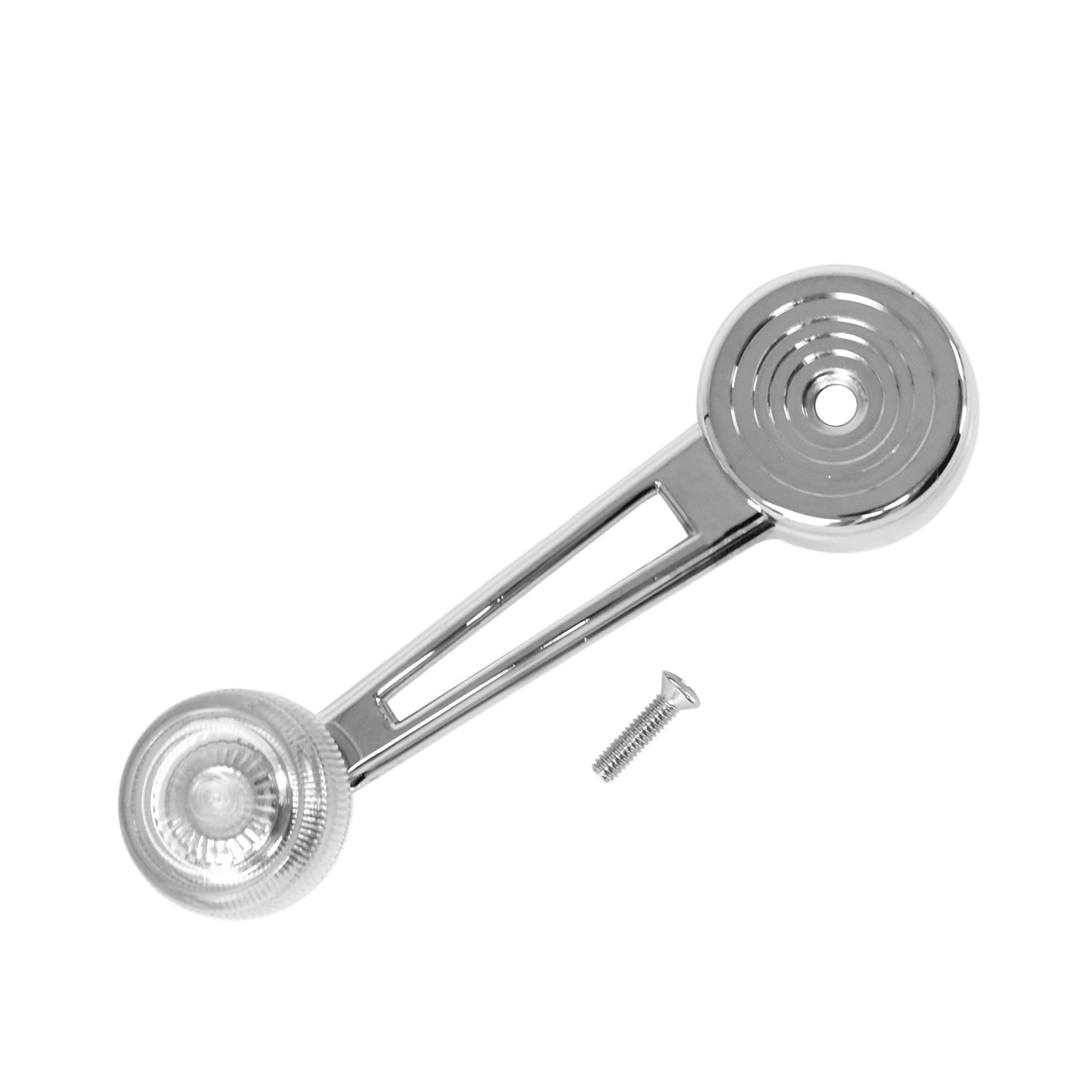 eClassics 1973 Ford Mustang Door Window Handle With Clear Knob Driver or Passenger Side