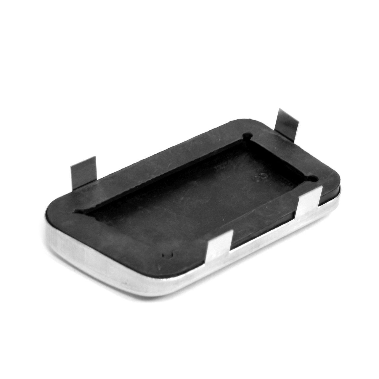 eClassics 1966-1971 Ford Ranchero Brake Pedal Pad Drum Manual With Stainless Steel Trim