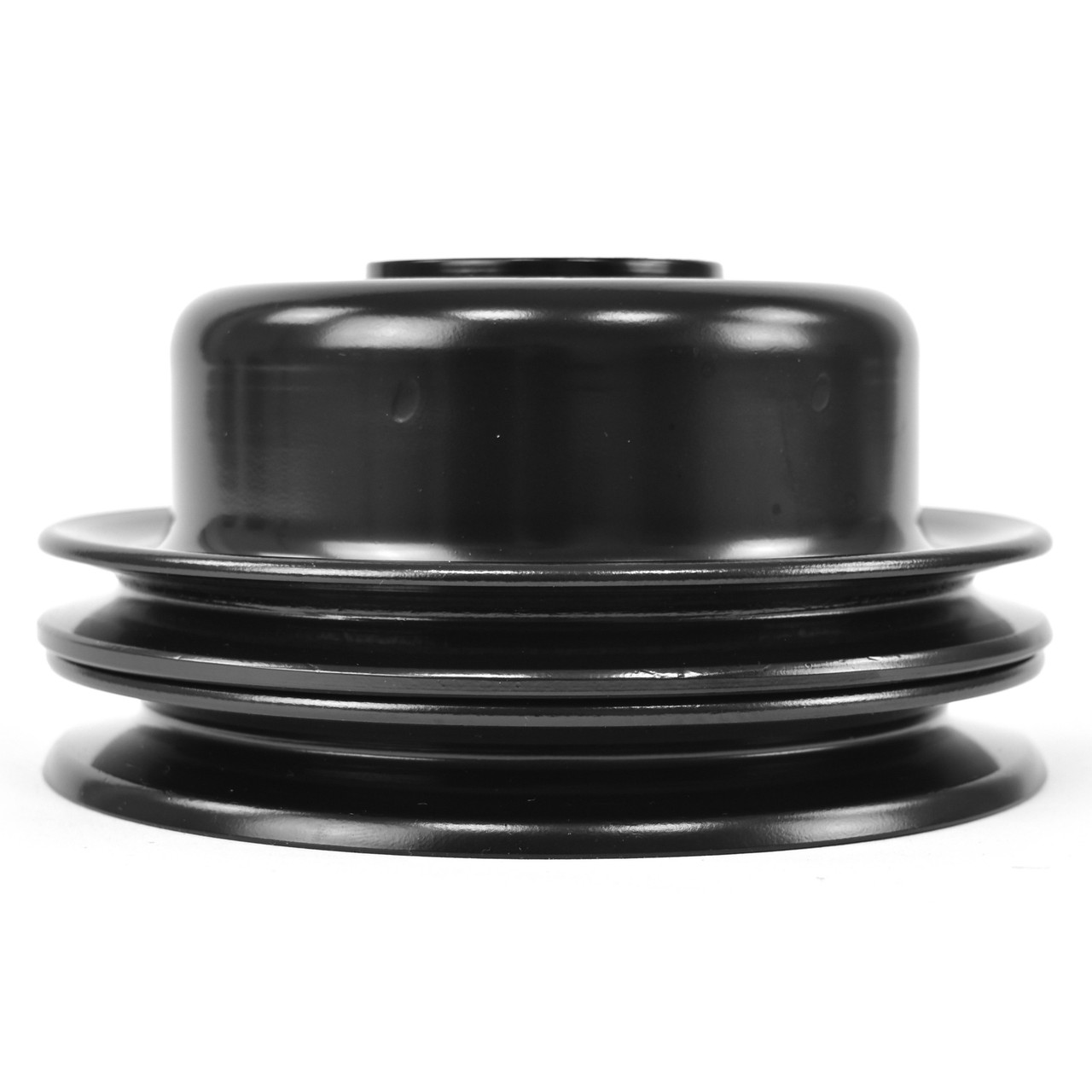 eClassics 1963-1967 Ford Ranch Wagon Crankshaft Pulley 2-Groove 6 11/32" Diameter 3/8" & 1/2" Grooves 289