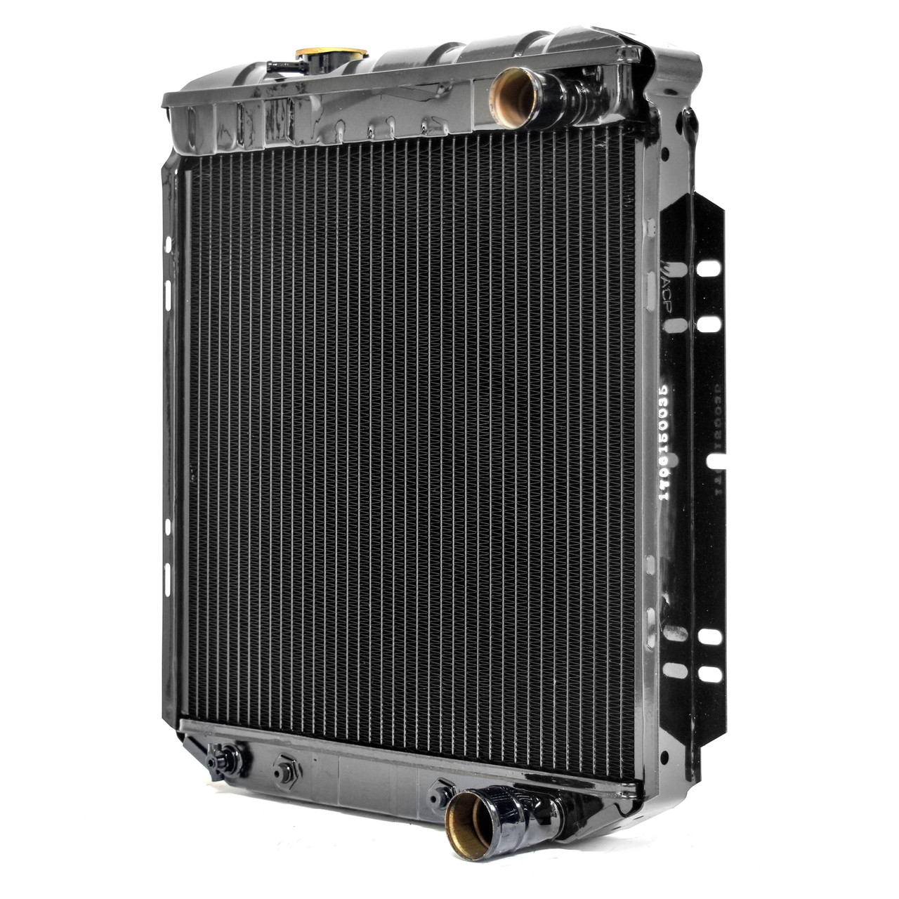 ACP FM-ER001 1963-1965 Ford Ranchero Maxcore 3-Row Copper/Brass Radiator 17" 260/289