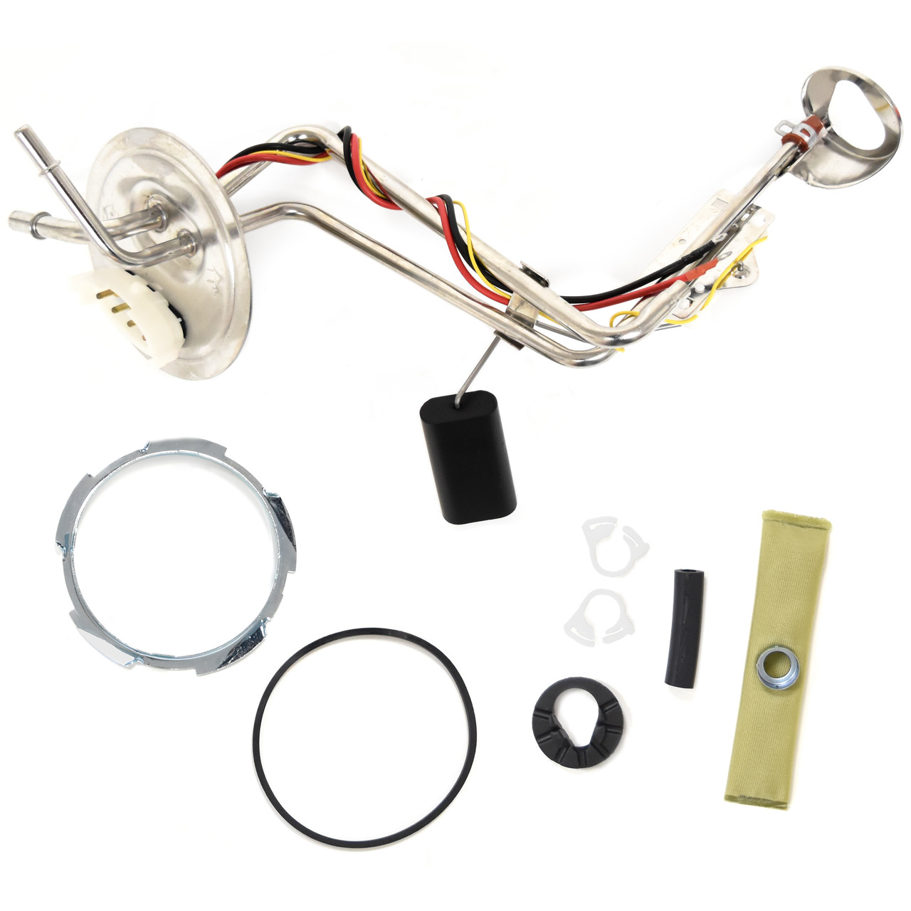 eClassics 1987-1989 Ford F-250 Pickup Truck Fuel Sending Unit For Mid Frame Mounted Tank 3/8" w/ Return Stainless Steel