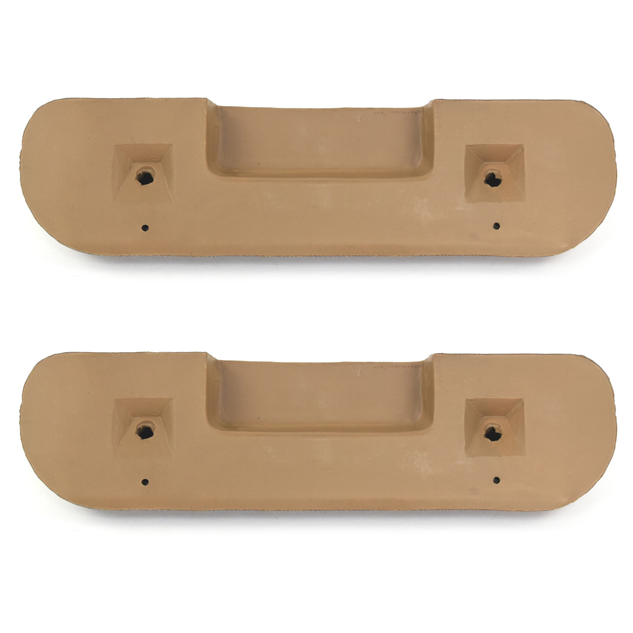 eClassics 1967 Mercury Cougar Arm Rest Pad Standard Interior Saddle Brown Pair