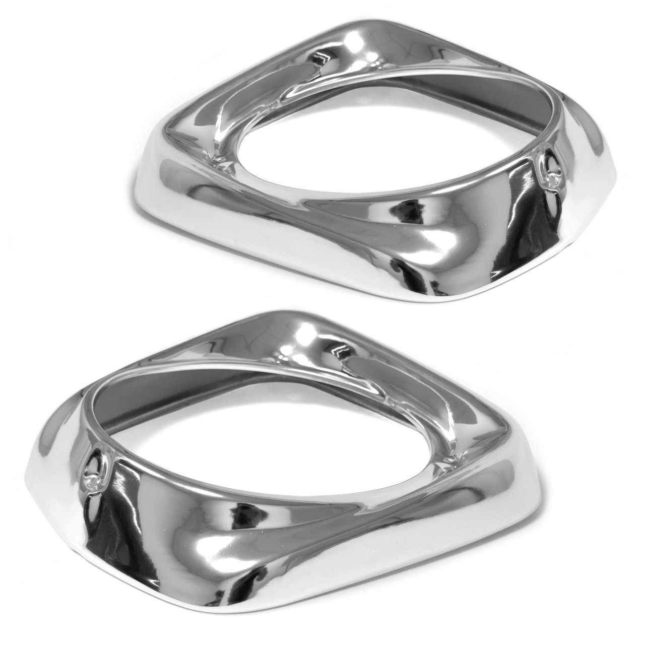 eClassics 1961-1966 Ford F-100 Headlight Door Polished Aluminum Pair