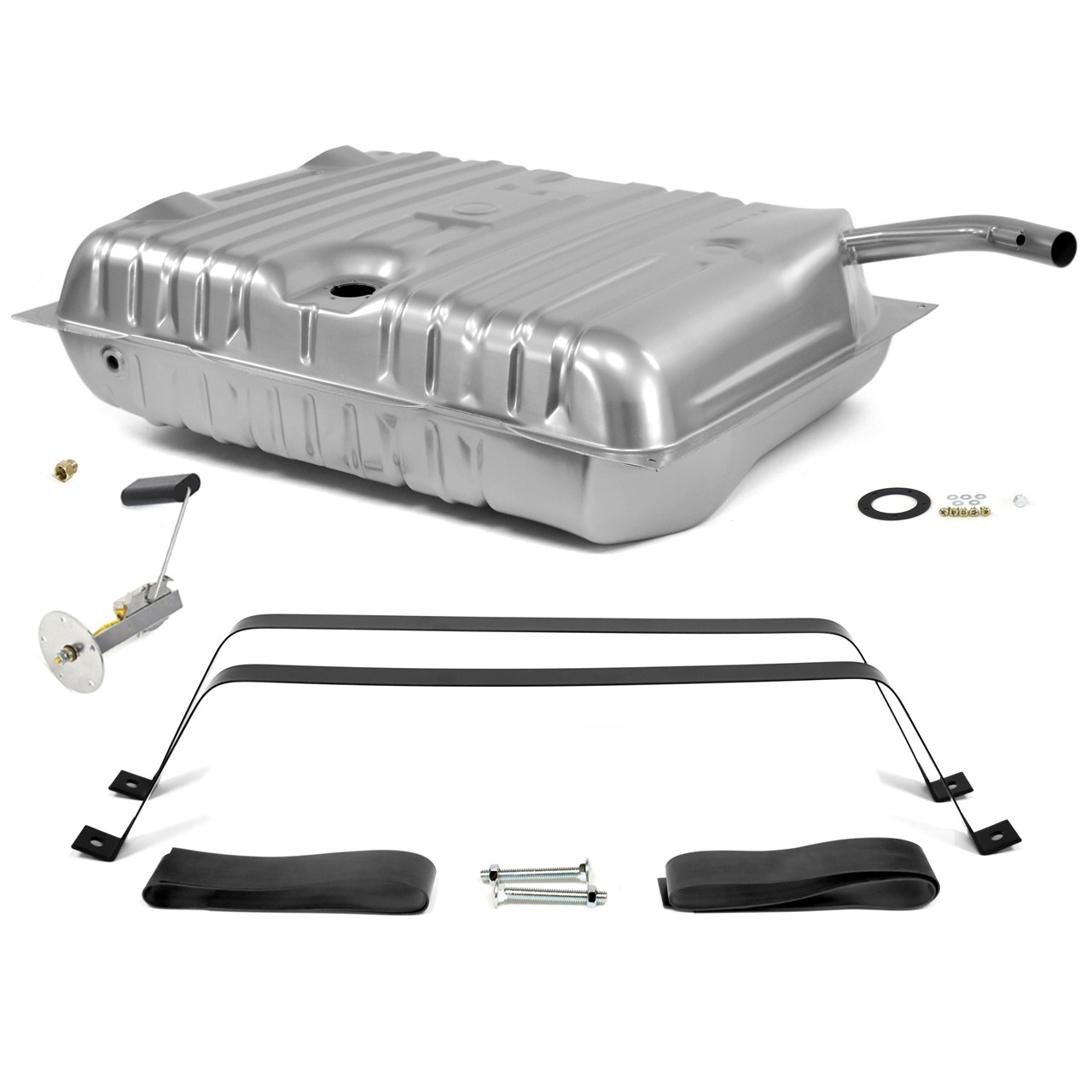 eClassics 1949-1952 Chevrolet Fleetline Fuel Tank Kit - Tank, Sending Unit, Straps, Bolts