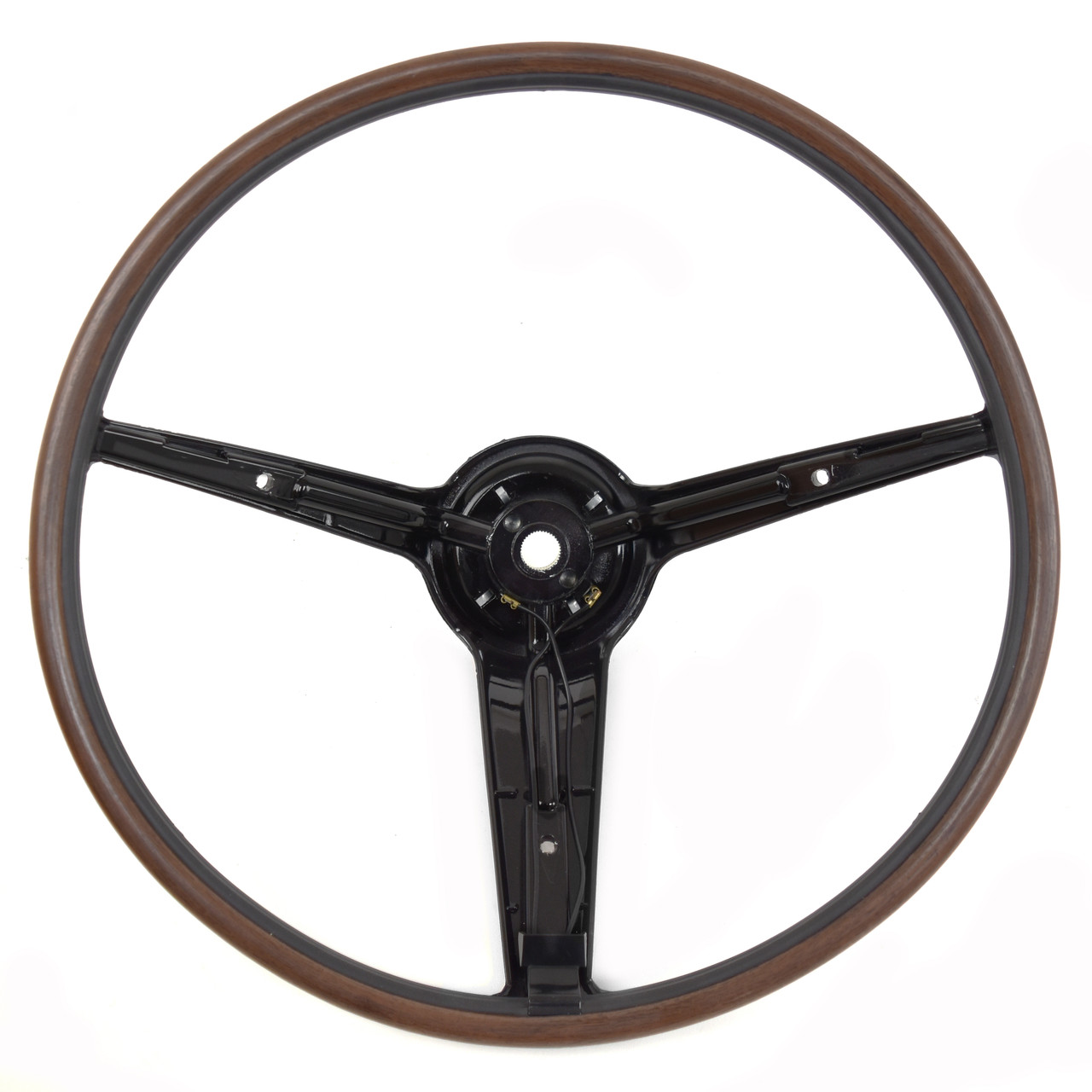 ACP FM-ES008ED 1972-1974 Lincoln Mark IV Steering Wheel Rim Blow 3-Spoke  Deluxe Woodgrain