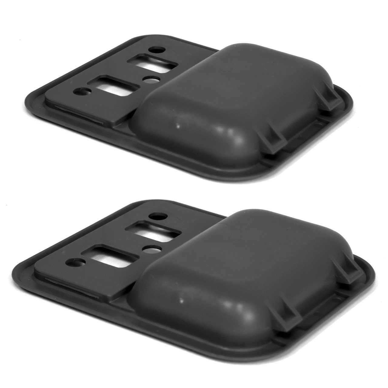 eClassics 1968-1977 Ford Bronco Inside Door Handle Cup Black Pair