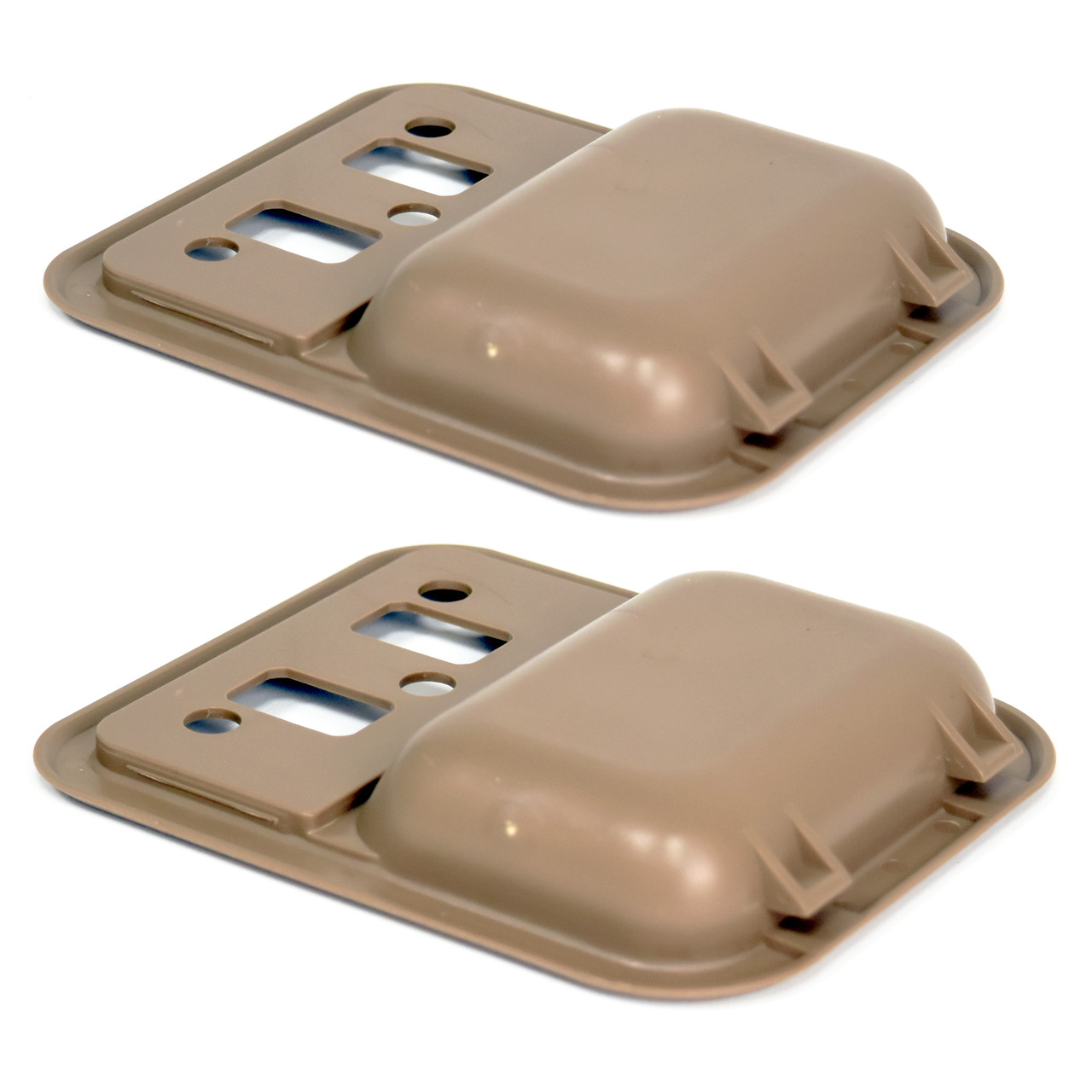 eClassics 1968-1977 Ford Bronco Inside Door Handle Cup Tan Pair